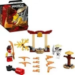 LEGO 71730 NINJAGO Battle Set: Kai vs. Skulkin mit Actionkreisel - Silber
