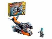 LEGO 31111 Creator 3-in-1 Cyber-Drohne - Cyber-Mech - Hoverbike, Set mit