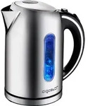 Aigostar 30CEA 200039 Schnurloser Wasserkocher, Edelstahlgeh&auml;use, 1,7 l