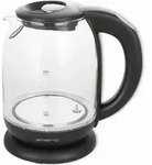 Emerio WK-119255, 2200 W, Schwarz, Transparent, Regelbare Temperatur,