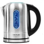 Cecotec ThermoSense 290, 1,7 l, 2200 W, Schwarz, Edelstahl, Edelstahl, Regelbare
