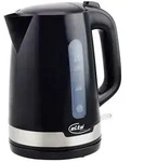 ELTA Wasserkocher 1,7 l, 2200 W , Schwarz - Schwarz