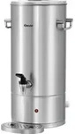 Hei&szlig;wasser-Spender Edelstahl 9 Liter Festwasseranschluss - Silber