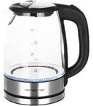 Emerio WK-119988, 1,7 l, 2200 W, Schwarz, Edelstahl - Schwarz/Silber