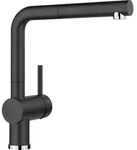 Blanco K&uuml;chenarmatur LINUS-S DVGW schwarz matt 526148 - Schwarz