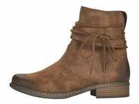 Rieker Stiefeletten Z4197-24 Damen Schuhe Chelsea Boots, Größe:37 EU, Farbe:Braun