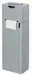 WENKO 6 in 1 WC-Garnitur 'Imon' in mattgrau - Grau