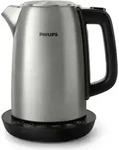 Philips Wasserkocher Avance Collection, 1.7 L, Temperatursteuerung, Klappdeckel +