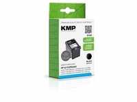 KMP H160 Tintenpatrone schwarz kompatibel mit HP C2P04AE No 62