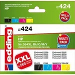 edding Tintenpatrone EDD-424 Multipack HP Nr.364XL