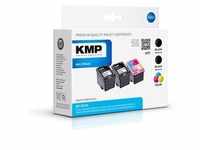 KMP Tintenpatrone für HP 301XL BK,BK,C,M,Y (CH563EE, CH564EE) Multipack