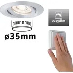 Paulmann LED Einbauleuchte Nova Mini Plus Einzelleuchte schwenkbar - Grau/Silber