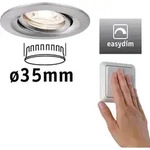 Paulmann LED Einbauleuchte Nova Mini Plus Einzelleuchte schwenkbar - Grau