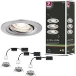 Paulmann LED Einbauleuchte Nova Mini Basisset schwenkbar - Grau