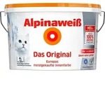 Alpinawei&szlig; Das Original 4 Liter matt - Wei&szlig;