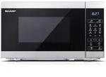 SHARP YC-MG02E-S Mikrowelle mit Grill (Mikrowelle: 800W, Grill: 1000W, 11