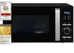 Exquisit Mikrowelle MW 8925-7 Hsw | Hei&szlig;luft und Grill | max. 1950 W | Garraum 25 l