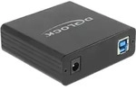 Delock Adapter USB 3.0 > 4 x Gigabit LAN - Schwarz