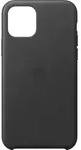 Apple Leather Case for iPhone 11 Pro black - Schwarz
