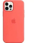 Apple - Hintere Abdeckung f&uuml;r Mobiltelefon - mit MagSafe - Silikon - Pink Citrus -