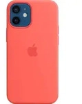 Apple Silicone Case with MagSafe Pink Citrus, f&uuml;r Apple iPhone 12 Mini, MHKP3ZM/A -