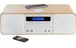 Thomson MIC201IDABBT Micro System mit Qi Ladestation BT/CD/MP3/USB/DAB+, 60...