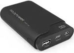RealPower Powerbank PB-7500C schwarz 7.500mAh - Schwarz
