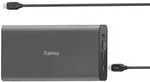 Hama 00200012, 26800 mAh, Lithium-Ion (Li-Ion), Anthrazit - Grau