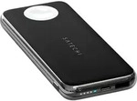 Satechi Quatro Wireless Power Bank 10000 mAh - Schwarz/Silber
