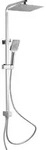 SCH&Uuml;TTE Duschset SILVER RAIN, gro&szlig;e Regendusche, Handbrause mit 3 Strahlarten,