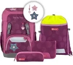 Step by Step Ranzen-Set GIANT, 5-teilig - Rosa/Violett