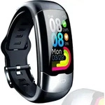 XORO SMW 10 Smartwatch/Fitnessuhr, Bluetooth 4.0, Herzfrequenz- und Blutdruckmessung,