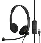 Epos , IMPACT SC 60 USB ML Beidseitiges UC Headset - Schwarz