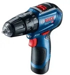 Bosch GSB 12V-30, Handbohrmaschine, Ohne Schl&uuml;ssel, Schwarz, Blau, Rot, 1 cm,...