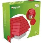 Hubelino 124-teiliges Dachsteine Set - Rot