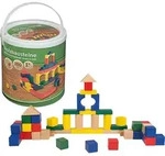 Idena Holzbausteine 100er 4002372086367