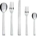 Alessi "Santiago" 5 Pcs.Cutlery Set (Art.-Nr. DC05S5, EAN 8003299969463) - Silber