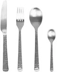 Broste Copenhagen Copenhagen HUNE Besteckset geb&uuml;rsteter Satin 16tlg. - Silber