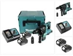 Makita DHR 281 RMJ Brushless Akku Bohrhammer 28 mm im Makpac mit 2x 18 V- 4...