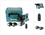 Makita DHR 281 MJ Brushless Akku Bohrhammer 28 mm 2x 18 V f&uuml;r SDS-PLUS mit