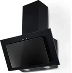 respekta Dunstabzugshaube Schr&auml;ghaube Wandhaube kopffrei Glas 60 cm schwarz LED -