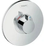 Hansgrohe Ecostat S Thermostat Unterputz Fertigset Chrom - Silber