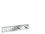 hansgrohe RainSelect Thermostat, Unterputz, f&uuml;r 3 Verbraucher, 15381000