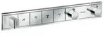 hansgrohe RainSelect Fertigset Unterputzmodell f&uuml;r 4 Verbraucher, 15357000