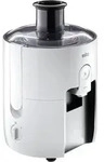 Braun SJ 3100 WH ws Entsafter (A) 500W 1,25L - Schwarz/Wei&szlig;