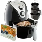 MONZANA&reg; Hei&szlig;luftfritteuse 3,6 Liter inkl. Brotbackkorb Hei&szlig;luftofen 1500 W ohne