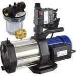 Agora-Tec&reg; Hauswasserautomat Hauswasserwerk 5-1300-10DW-1L mit Pumpensteuerung und