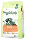 Green Petfood VeggieDog Origin, Adult, jede Rasse, Linse, 10 kg, Gluten-frei