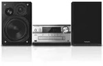 Panasonic SC-PMX94EG-S, Heim-Audio-Mikrosystem, Schwarz, Silber, 120 W, 2-Wege, 14