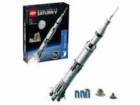 LEGO 92176 Ideas NASA Apollo Saturn V Weltraumrakete und Fahrzeuge, Raumschiff Bauset